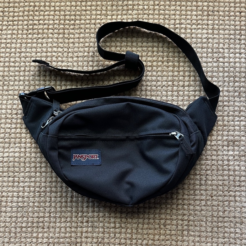 JanSport Classic Black Belt Bag